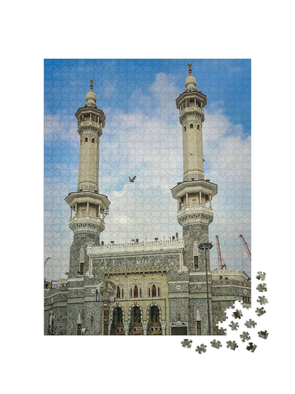 Puzzel 1000 stukjes „Minaretten in Mekka, Saoedi-Arabië“