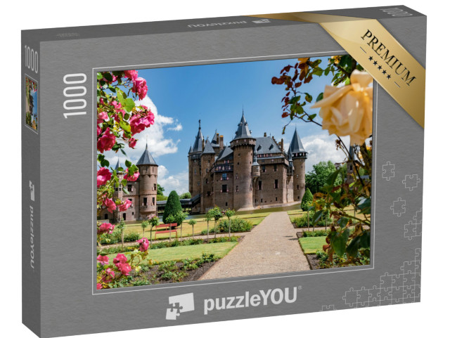 Puzzel 1000 stukjes „Kasteel de Haar in Utrecht“