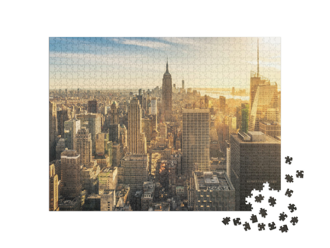 Puzzel 1000 stukjes „Manhattan Skyline“