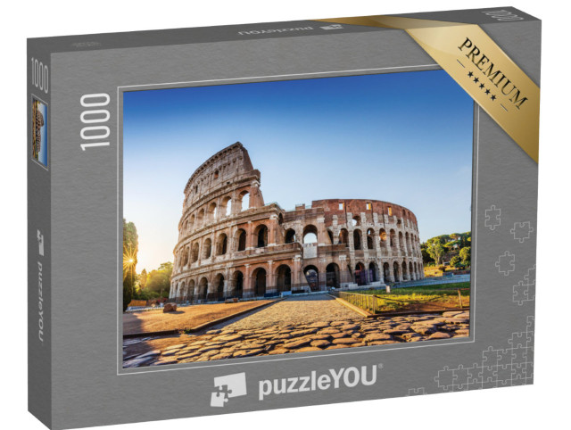 Puzzel 1000 stukjes „Rome: Colosseum bij zonsopgang“