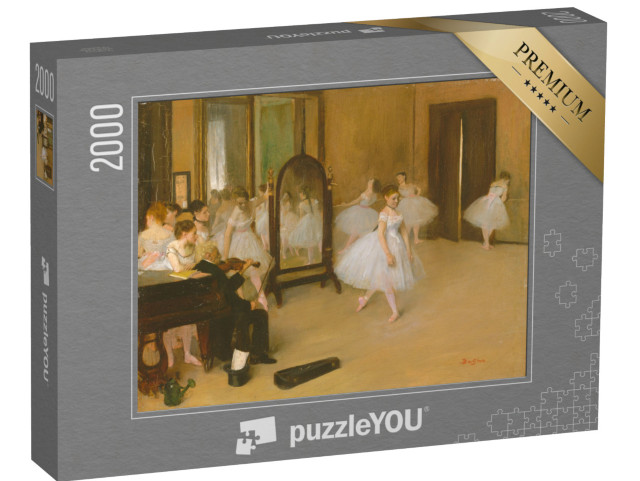 Puzzel 2000 stukjes „Edgar Degas - De danscursus“