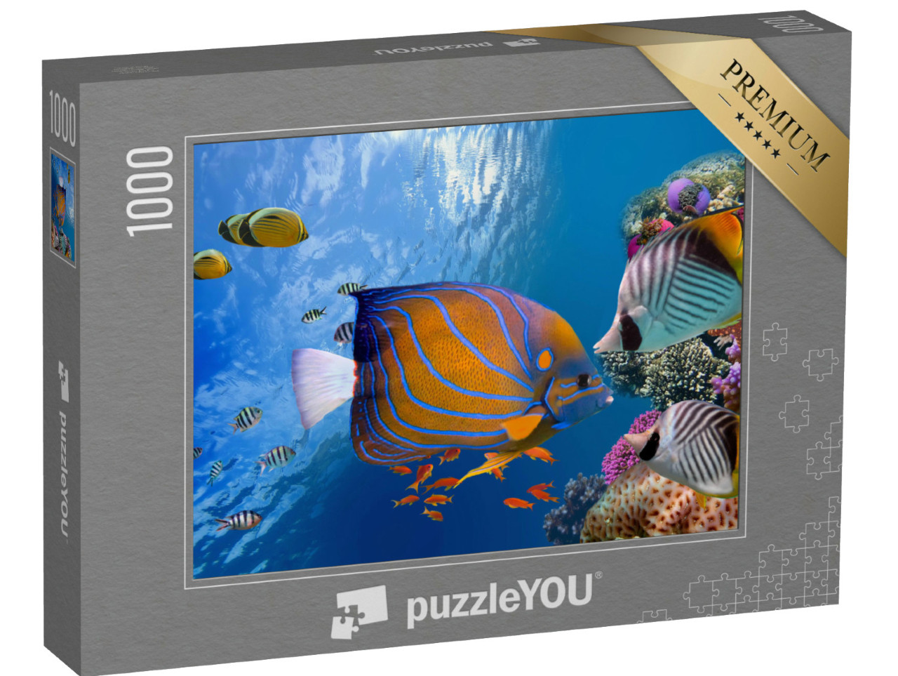 Puzzel 1000 stukjes „Betoverende onderwaterwereld, Rode Zee“