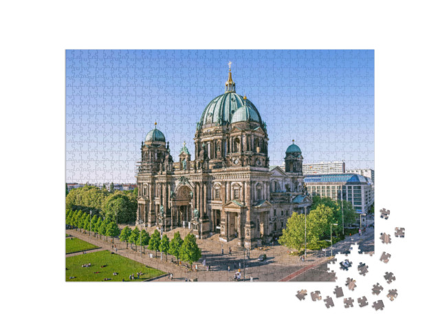 Puzzel 1000 stukjes „Imposante Berlijnse kathedraal, Duitsland“