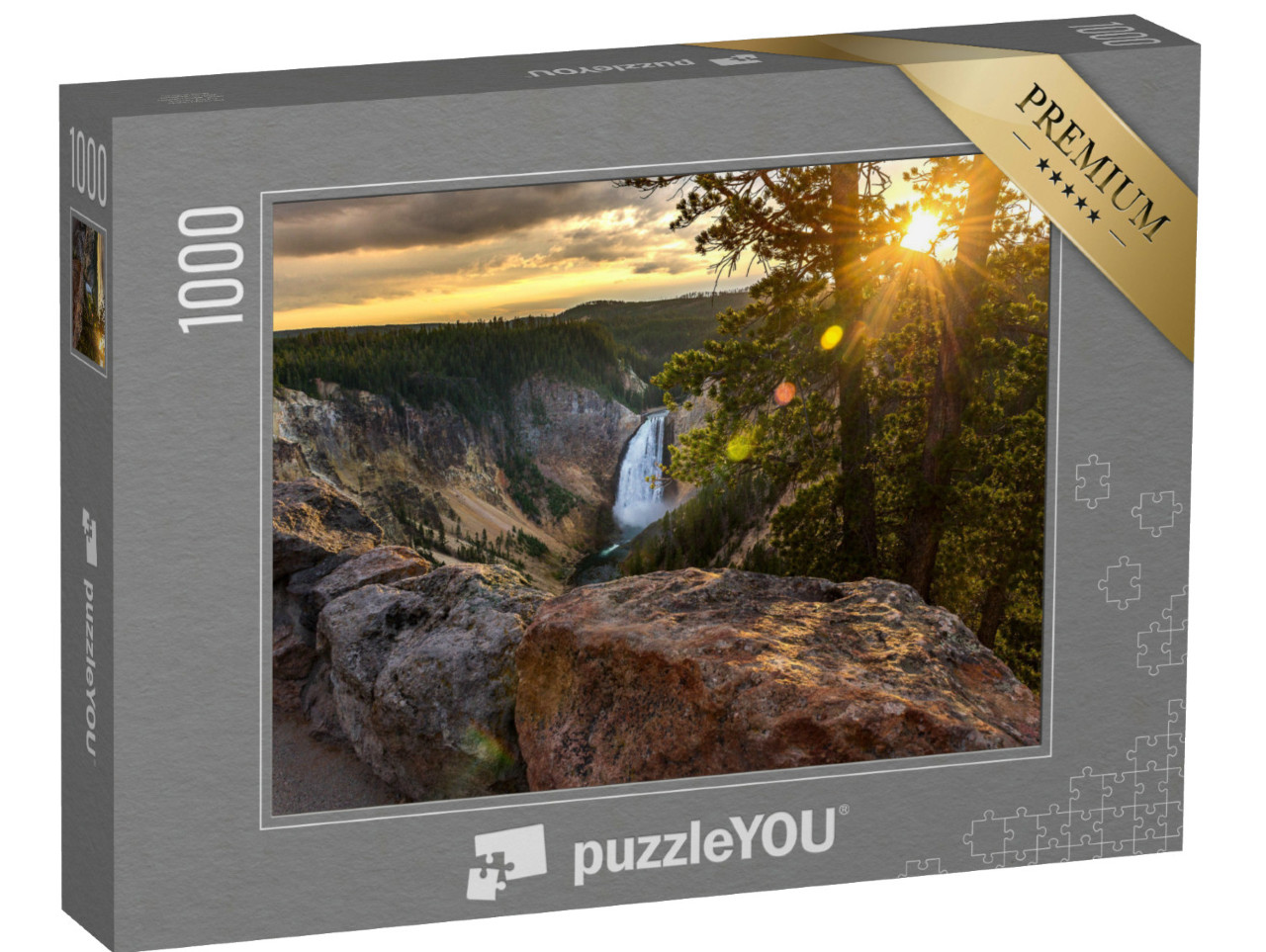 Puzzel 1000 stukjes „Yellowstone National Park, VS“