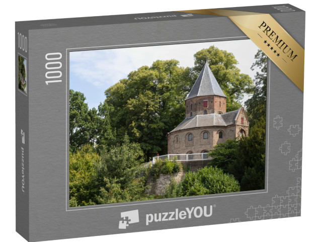 Puzzel 1000 stukjes „Nicolaaskapel in Valkhofpark, Nijmegen“
