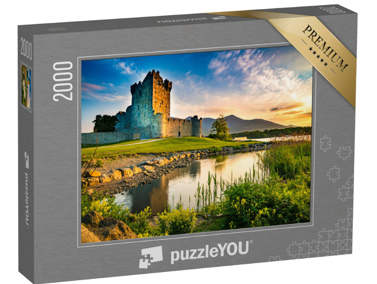 Puzzel 2000 stukjes „Ross Castle, oud fort in Ierland“