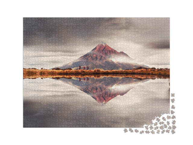 Puzzel 2000 stukjes „Mount Taranaki, Nieuw-Zeeland“