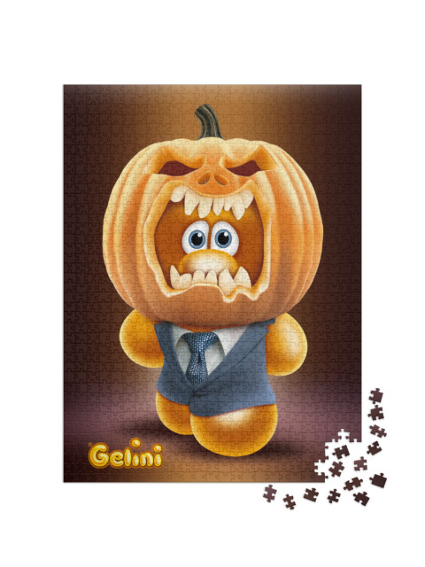 Puzzel 1000 stukjes „Gelini Halloween Robby“