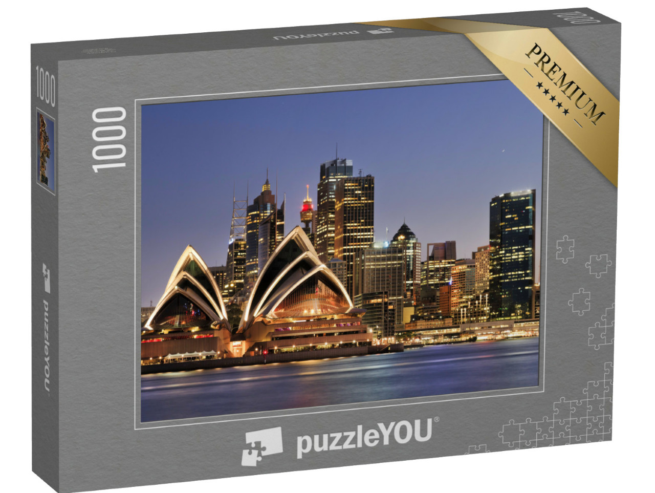 Puzzel 1000 stukjes „Skyline van Sydney, Australië“