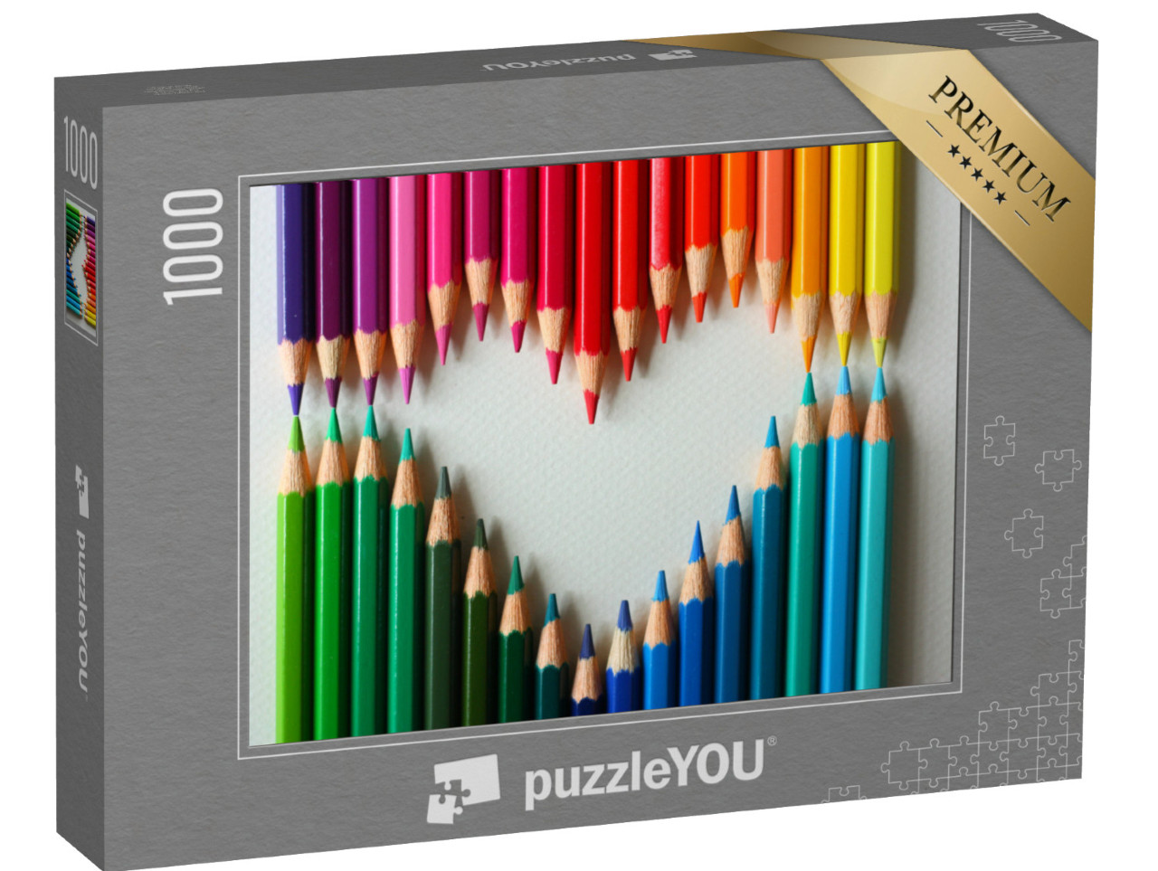 Puzzel 1000 stukjes „Kleurpotloden“