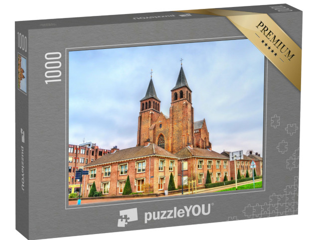 Puzzel 1000 stukjes „De Sint-Walburgiskerk, een voormalige kerk in het historische centrum van Arnhem“