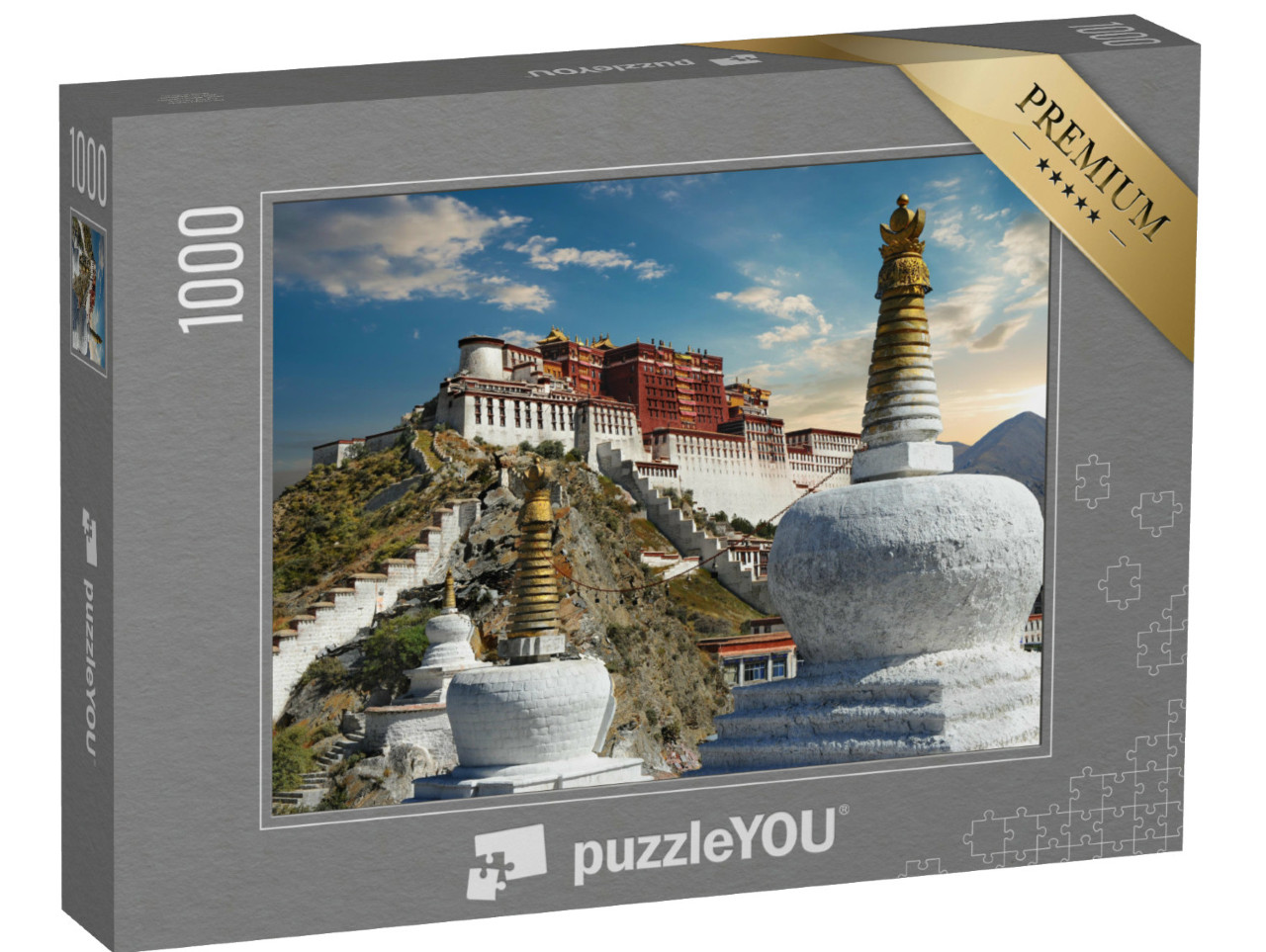 Puzzel 1000 stukjes „Het Potalapaleis in Lhasa, Tibet“