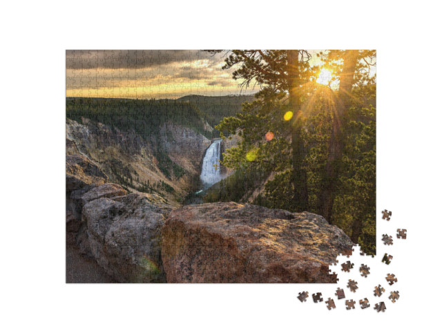 Puzzel 1000 stukjes „Yellowstone National Park, VS“