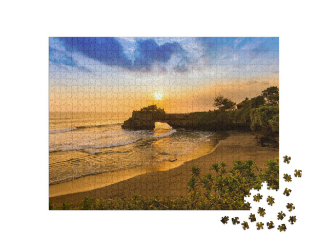Puzzel 1000 stukjes „Tanah Lot, Bali, Indonesië“