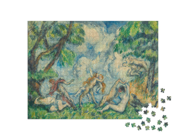 Puzzel 1000 stukjes „Paul Cézanne - De strijd van de liefde“