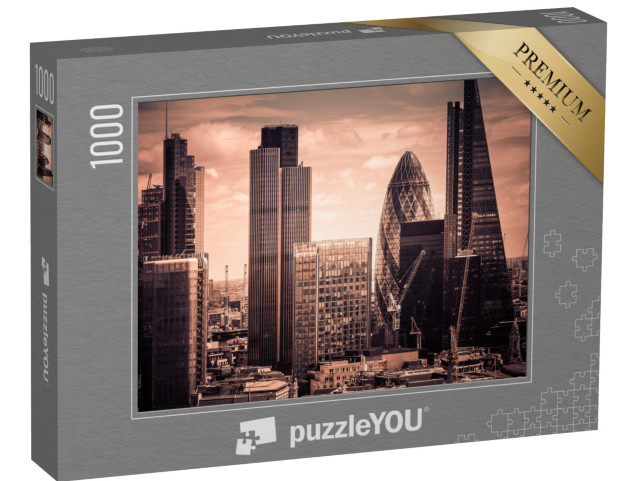 Puzzel 1000 stukjes „Wolkenkrabber, Londen“