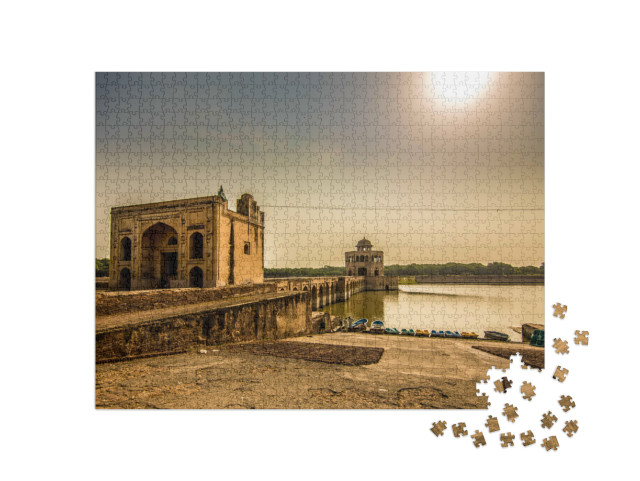 Puzzel 1000 stukjes „Hiran Minar, Sheikhupura, provincie Punjab, Pakistan“