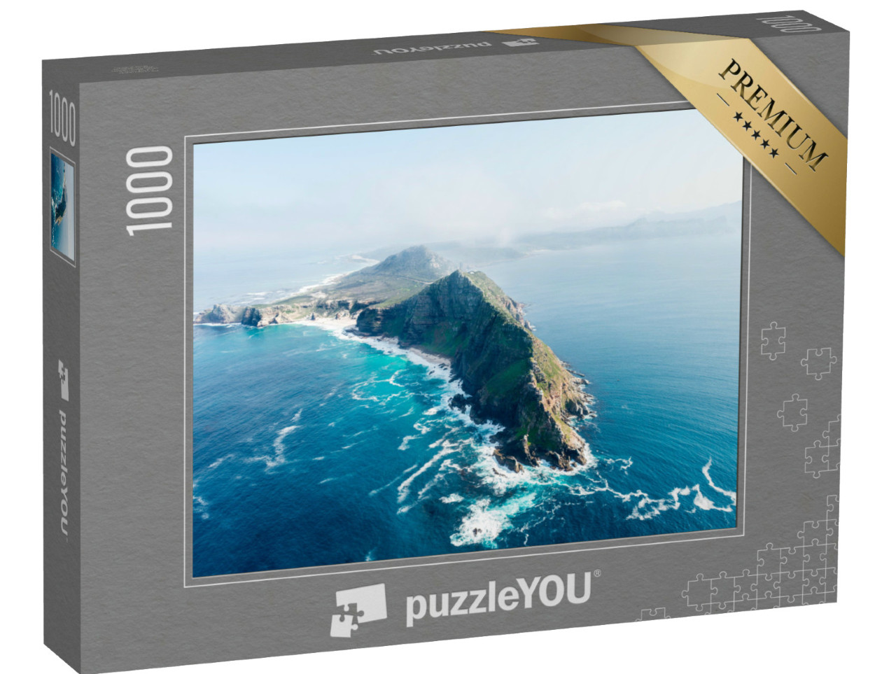 Puzzel 1000 stukjes „Kaap Punt en Kaap de Goede Hoop, Zuid-Afrika“