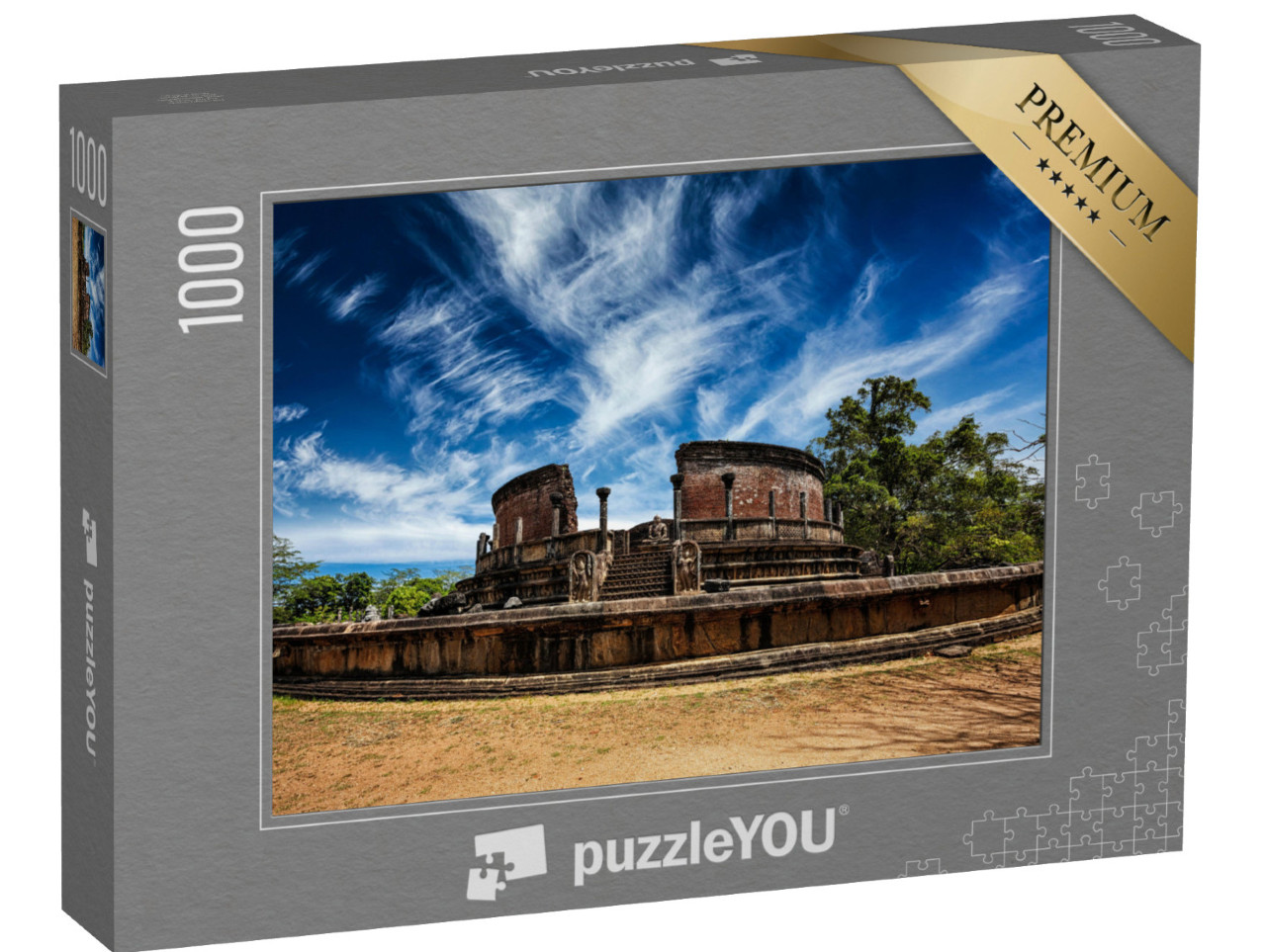 Puzzel 1000 stukjes „Oude vatadage (boeddhistische stoepa) in Pollonnaruwa, Sri Lanka“