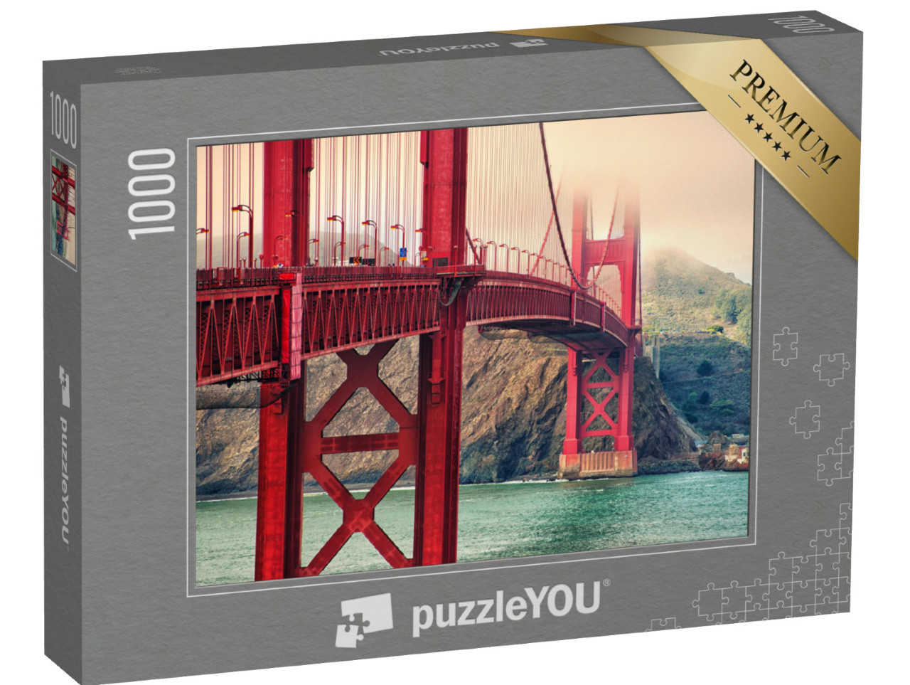 Puzzel 1000 stukjes „Golden Gate Bridge“