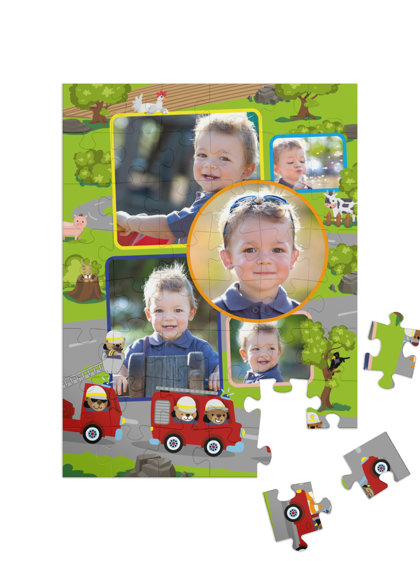 "Ready to Go" portrait collage
