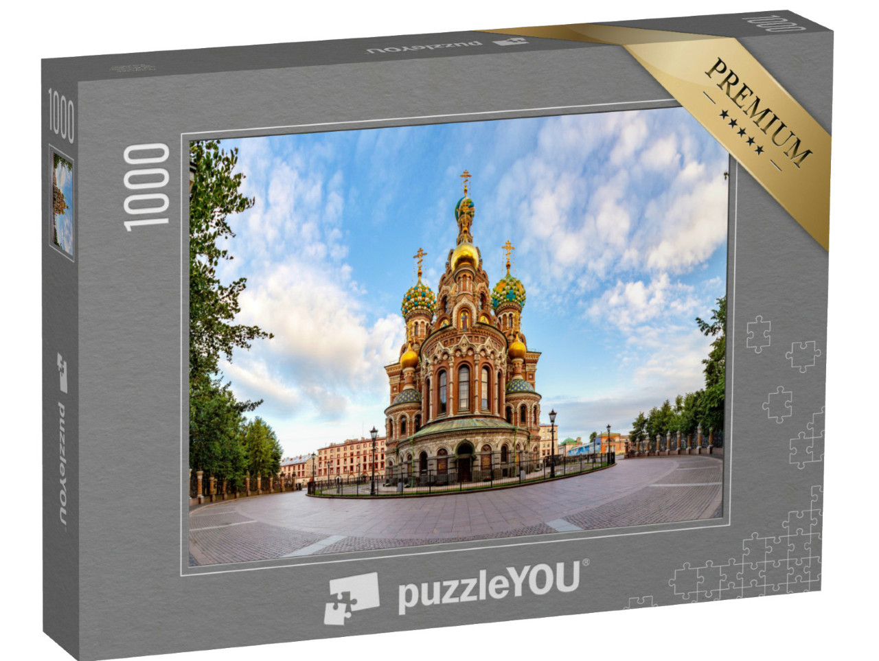 Puzzel 1000 stukjes „Kathedraal van de Verrijzenis van Christus, St.“