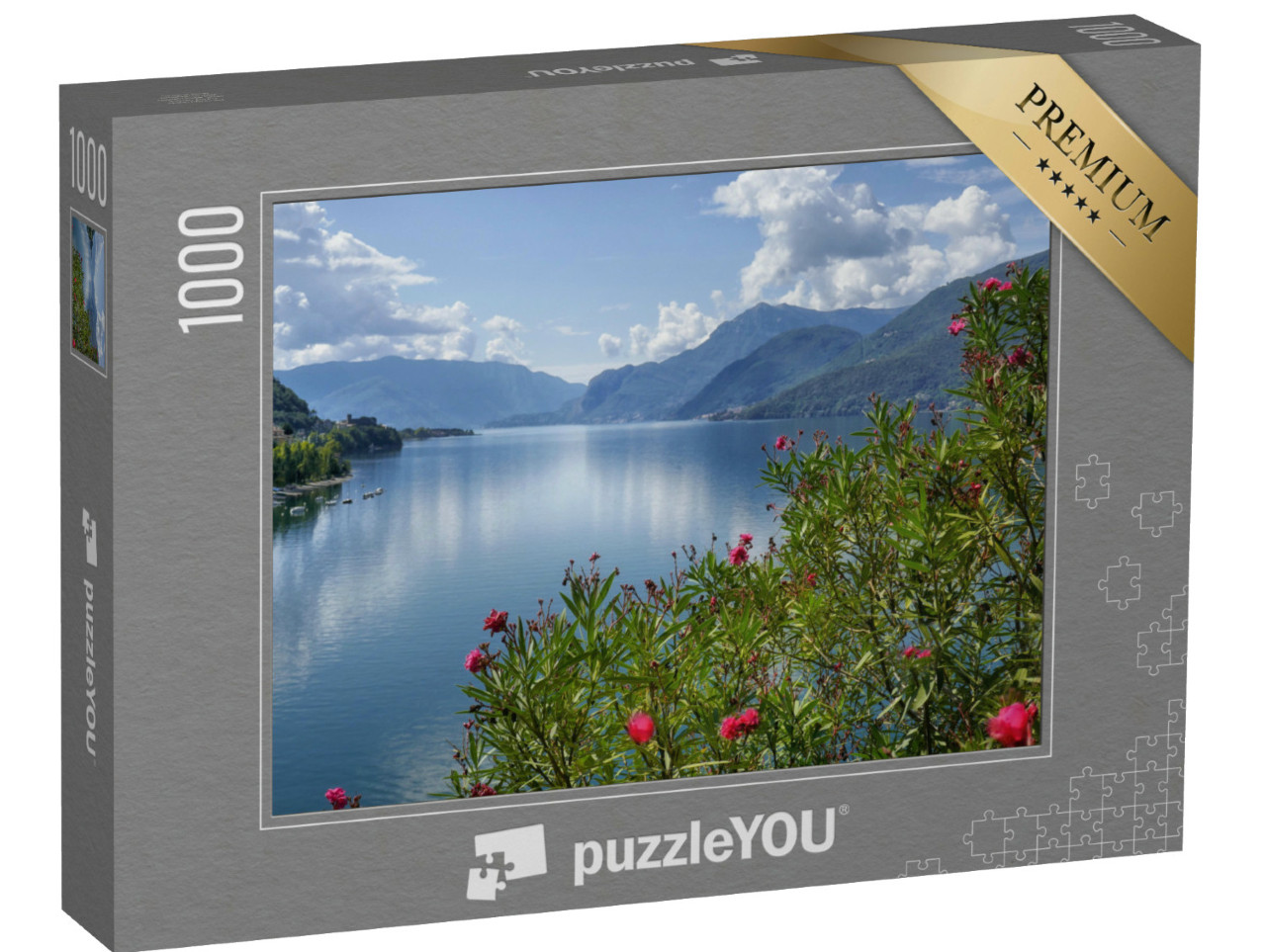 Puzzel 1000 stukjes „Comomeer, Italië“
