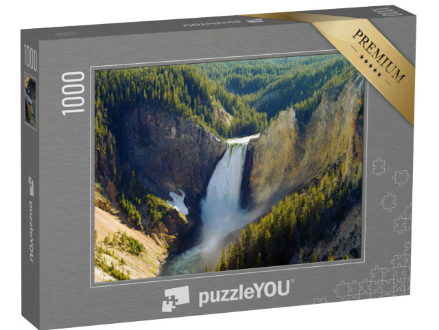 Puzzel 1000 stukjes „Grand Canyon van Yellowstone National Park“