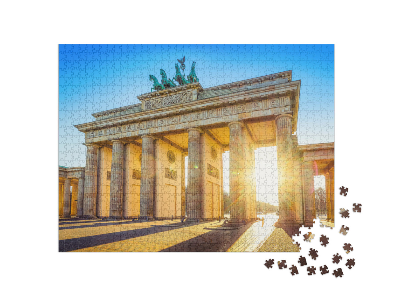 Puzzel 1000 stukjes „De Brandenburger Tor, Berlijn, Duitsland“