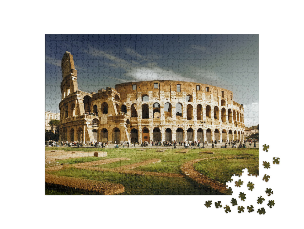 Puzzel 1000 stukjes „Colosseum in Rome“