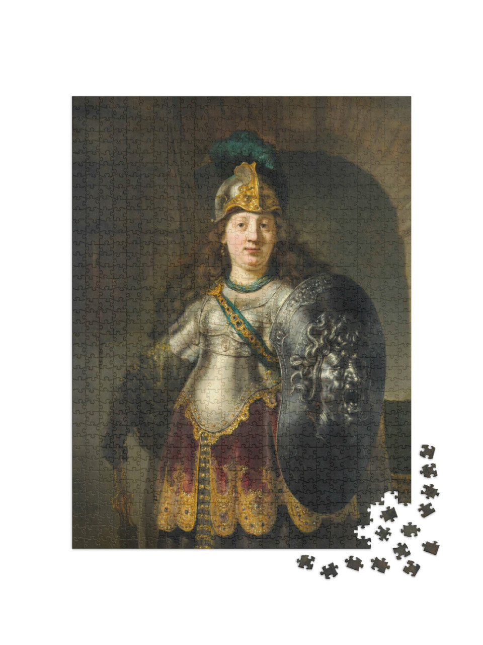 Puzzel 1000 stukjes „Rembrandt - Bellona“