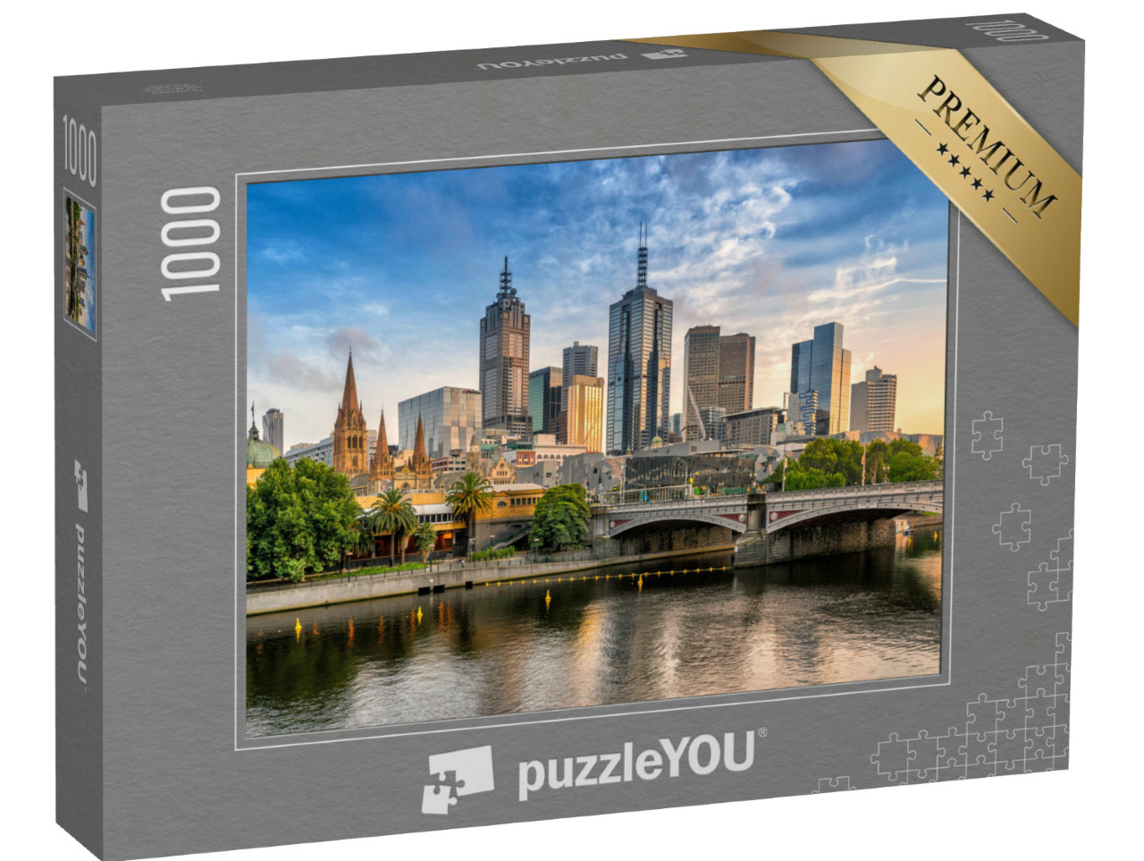 Puzzel 1000 stukjes „Melbourne CBD“