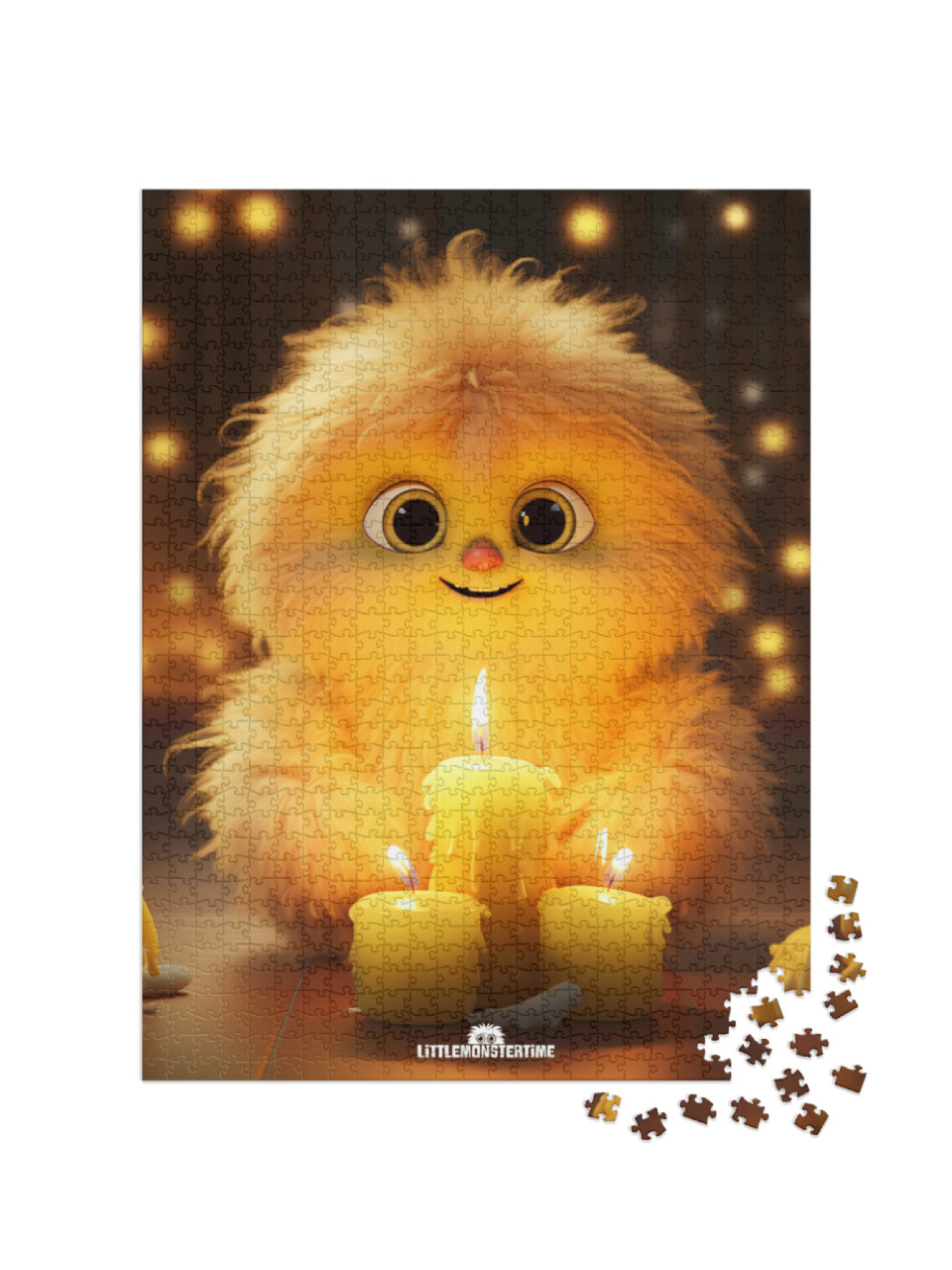 Puzzel 1000 stukjes „LITTLEMONSTERTIME: Sparky“