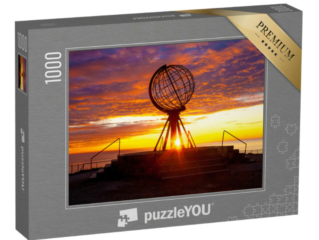 Puzzel 1000 stukjes „Zonsopgang bij de Noordkaap“