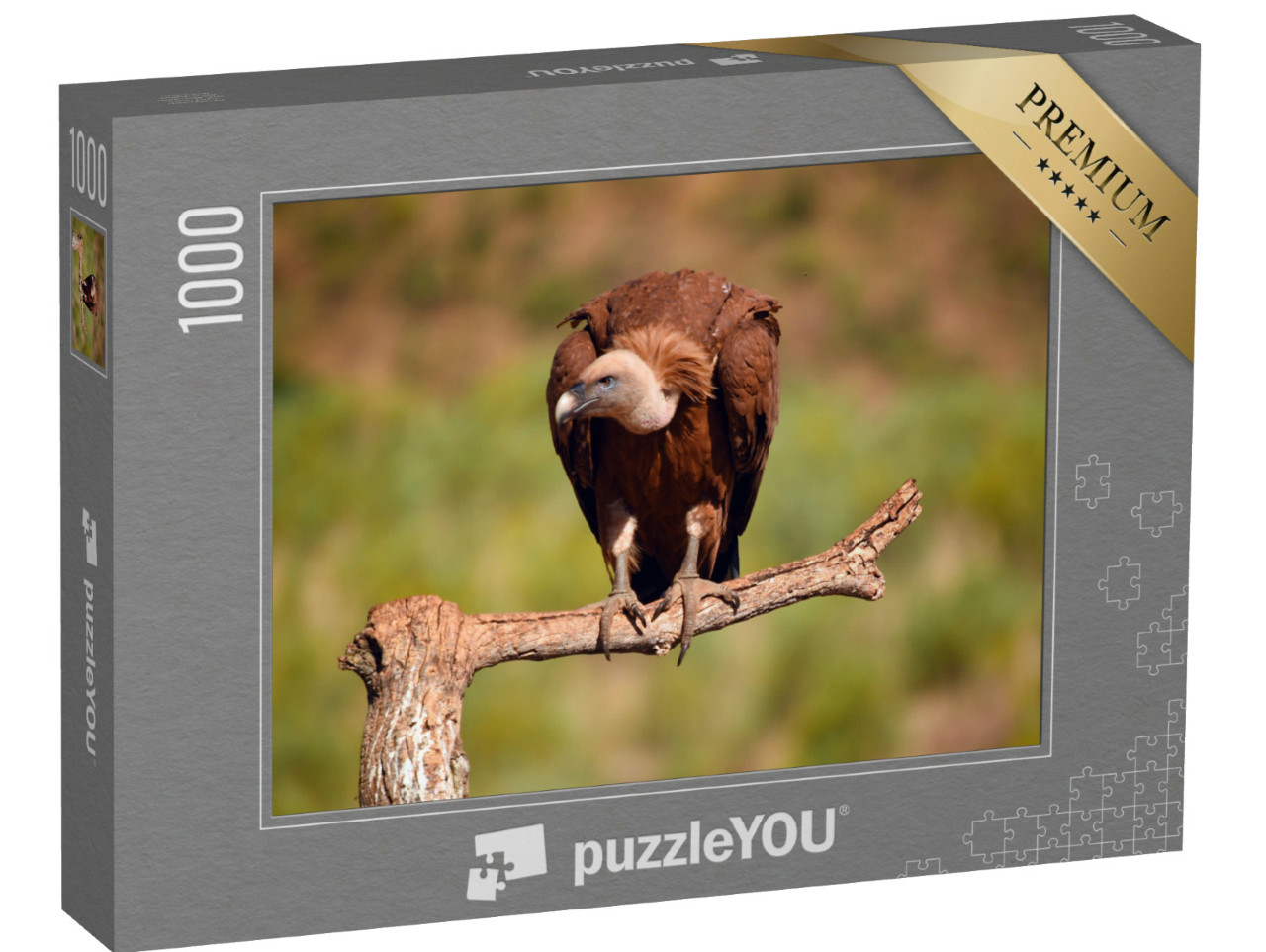 Puzzel 1000 stukjes „Majestueuze vale gier“