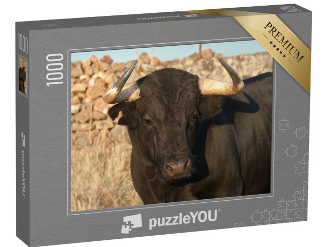 Puzzel 1000 stukjes „Een Spaanse vechtstier“