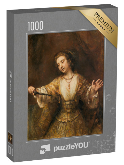 Puzzel 1000 stukjes „Rembrandt - Lucretia“