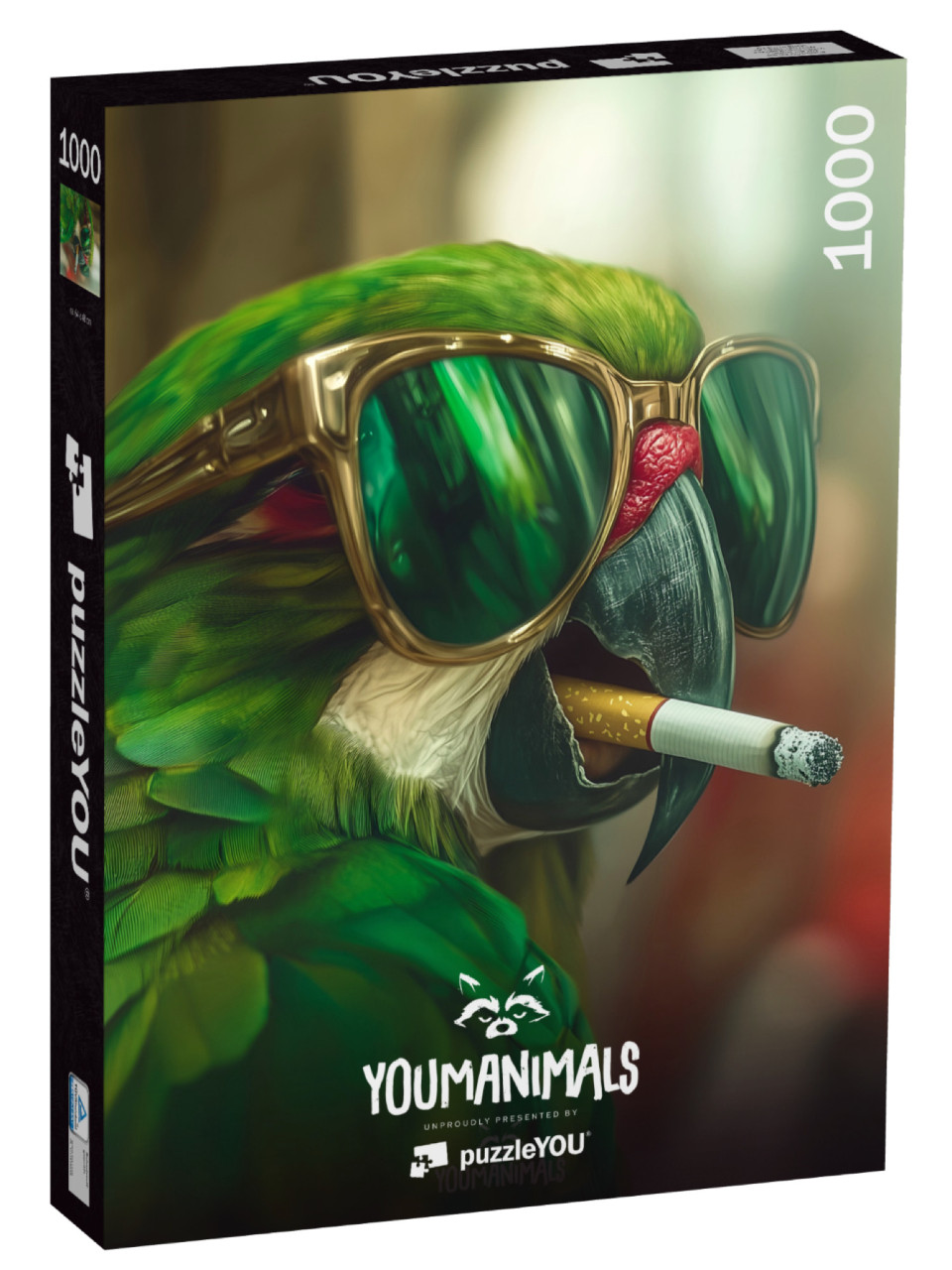 Puzzel 1000 stukjes „YOUMANIMALS: Guy“