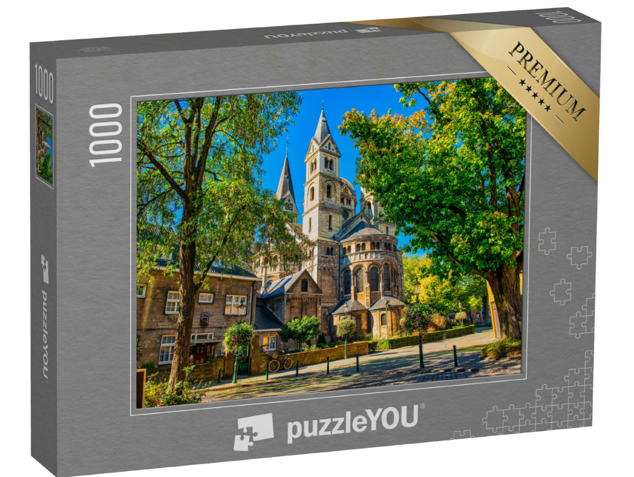 Puzzel 1000 stukjes „Minster in Roermond, Nederland“