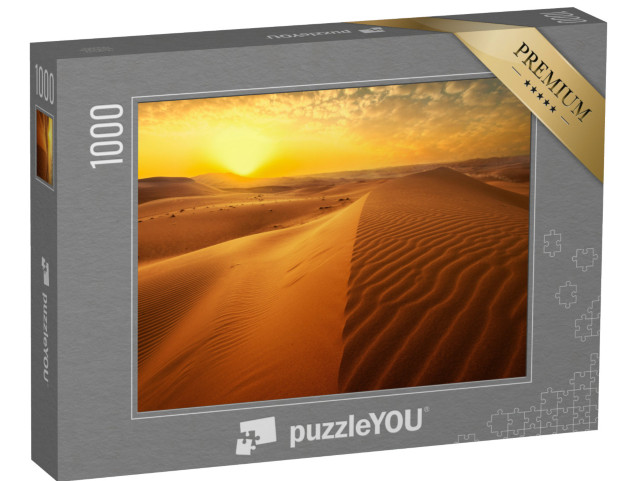 Puzzel 1000 stukjes „Rood woestijnzand in Saoedi-Arabië“