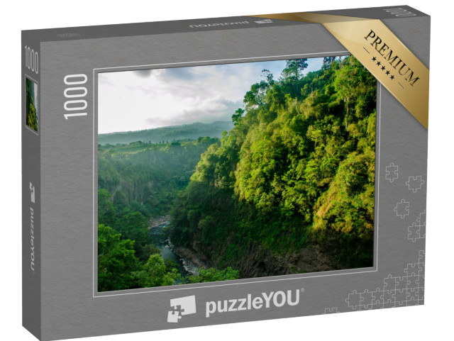 Puzzel 1000 stukjes „Cachi-dam bij Cartago, Costa Rica“