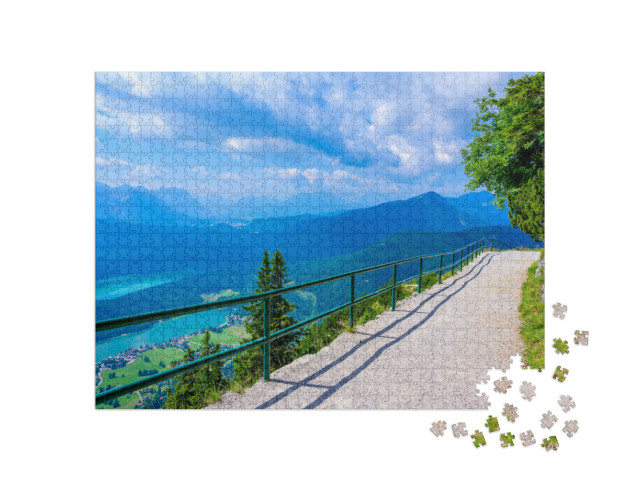 Puzzel 1000 stukjes „Walchensee“