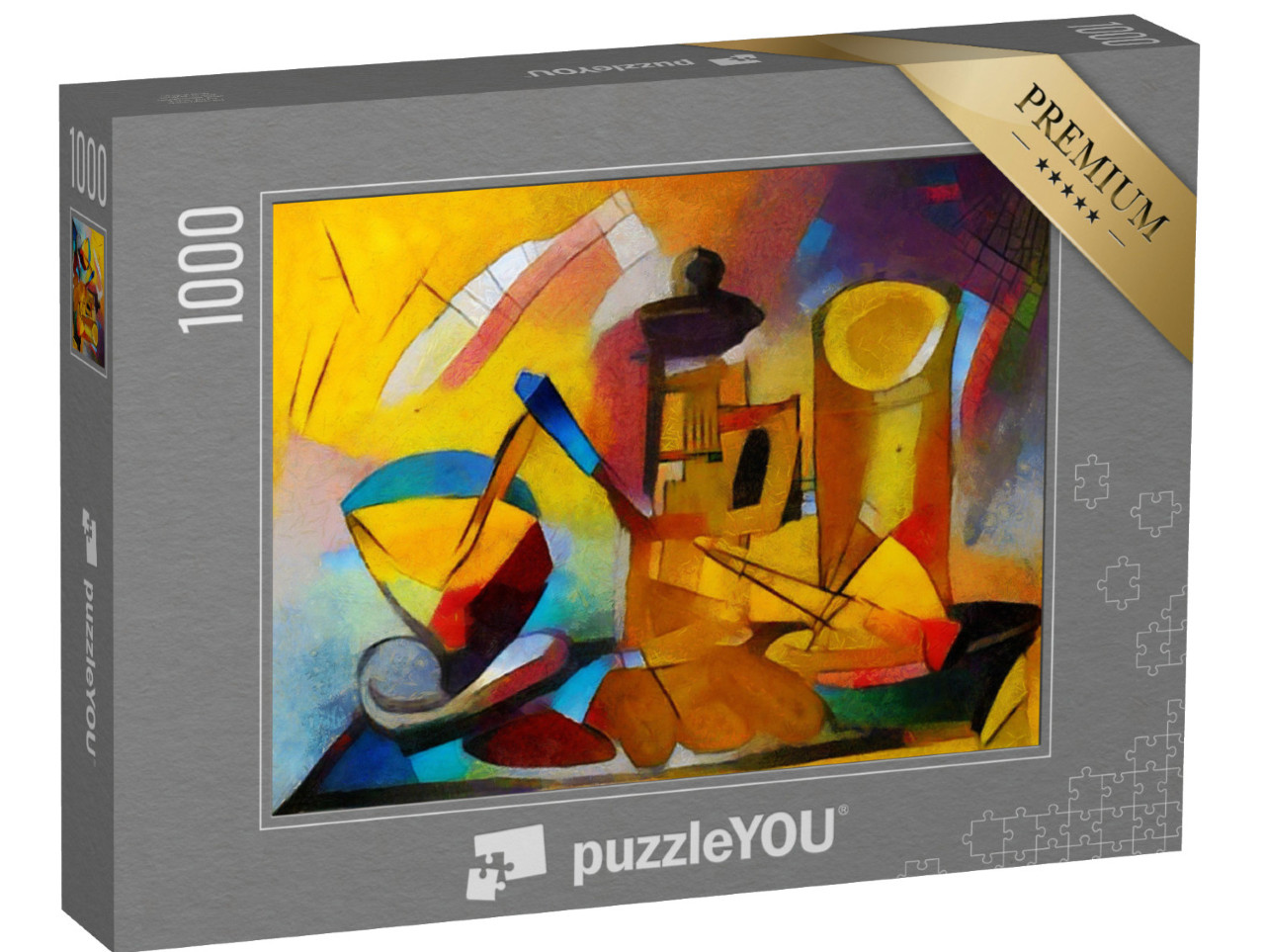 Puzzel 1000 stukjes „Reproducties van beroemde schilderijen van Picasso“