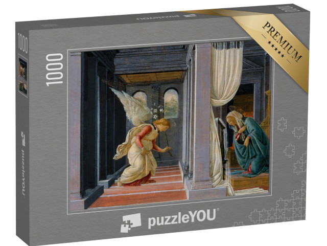 Puzzel 1000 stukjes „De proclamatie van Botticell, Renaissance“