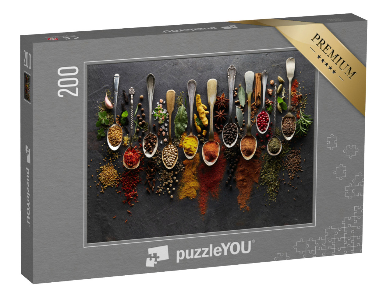 Puzzel 200 stukjes „Kruiden en specerijen“