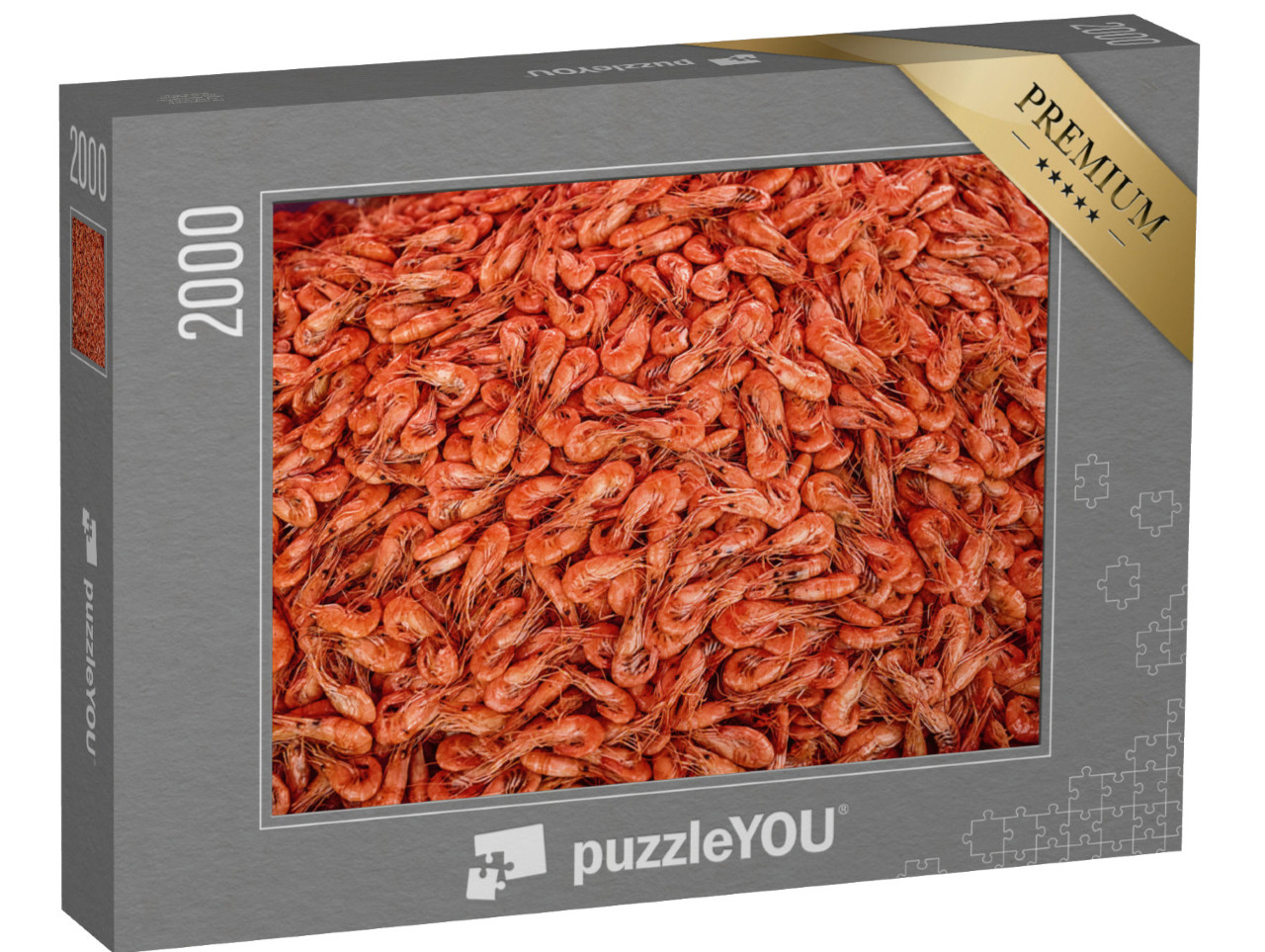 Puzzel 2000 stukjes „Garnalen“