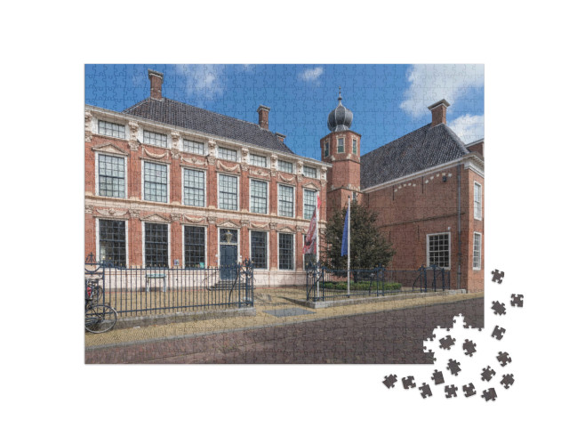 Puzzel 1000 stukjes „Keramiekmuseum Princessehof in Leeuwarden“