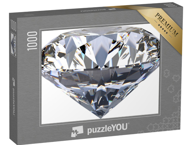 Puzzel 1000 stukjes „Grote heldere diamant“