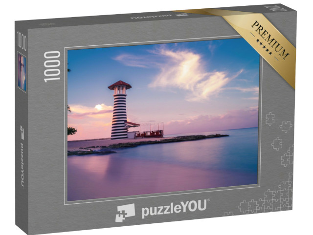 Puzzel 1000 stukjes „Zonsopgang op het strand van Bayahibe, La Romana, Dominicaanse Republiek“