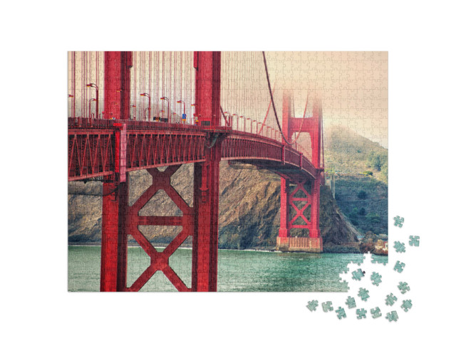 Puzzel 1000 stukjes „Golden Gate Bridge“